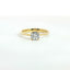Solitario in oro giallo con diamante Lab-Grown taglio brillante, 0,50 carati.
