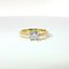 Solitario in oro giallo con diamante Lab-Grown taglio brillante, 1,00 carati.