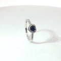 Anello Petite Heart Halo