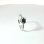 Anello Petite Heart Halo