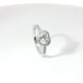 Anello Heart Halo