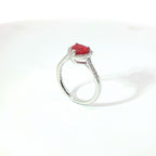 Anello Heart Halo