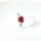Anello Heart Halo