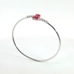 Bracciale Twin Hearts & drops