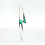 Bracciale Twin Hearts & drops
