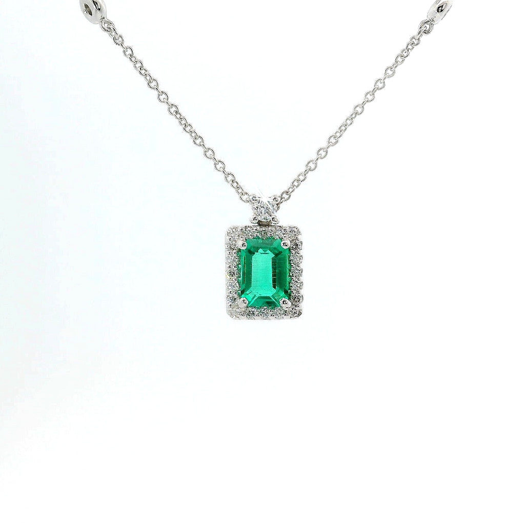 Girocollo Emerald Spot