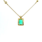 Girocollo Emerald Spot