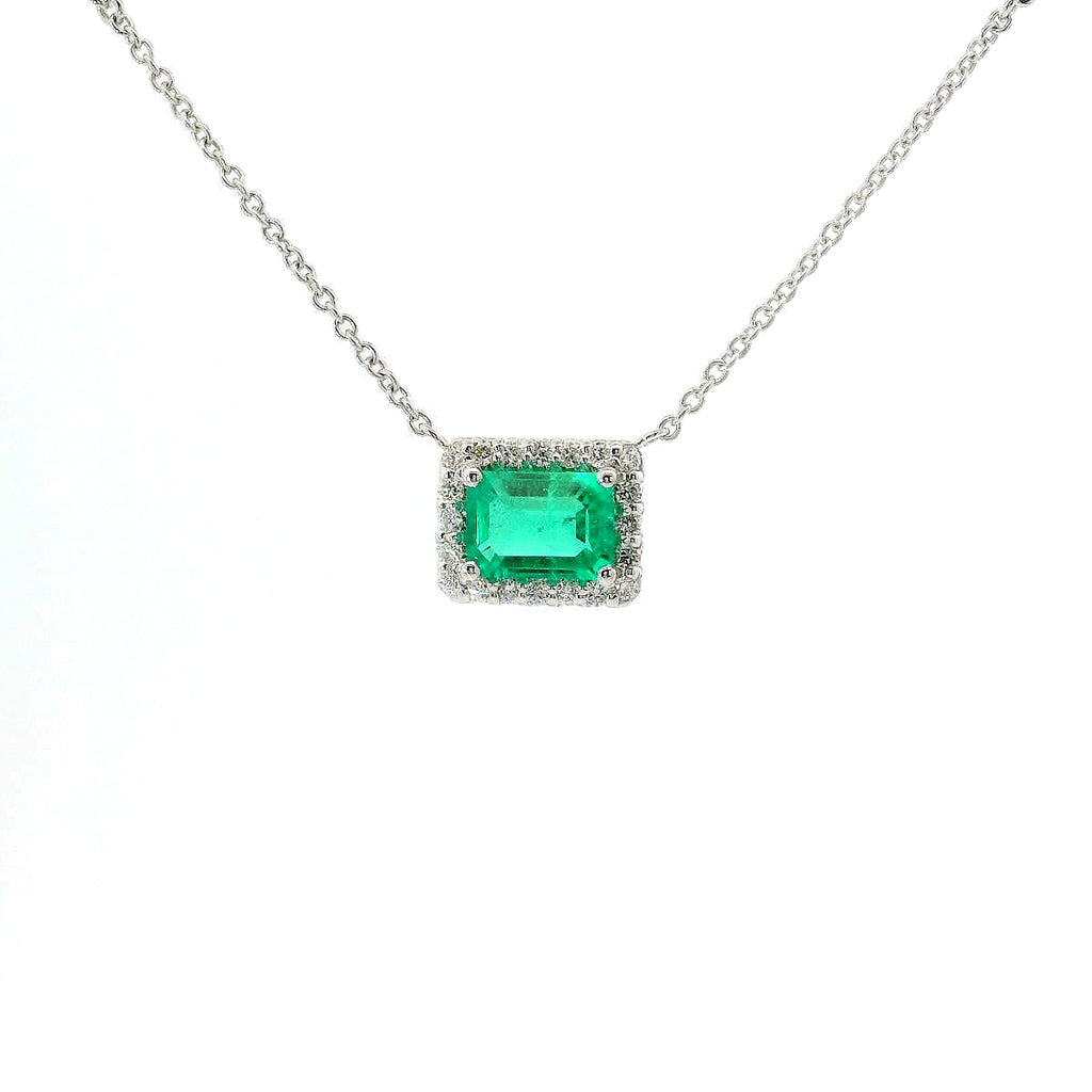 Girocollo Emerald Halo
