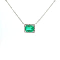 Girocollo Emerald Halo