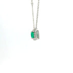Girocollo Emerald Halo