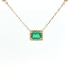 Girocollo Emerald Halo