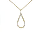 Choker with graduated circle in white gold and brilliant-cut lab-grown diamonds, 5.48 carats.