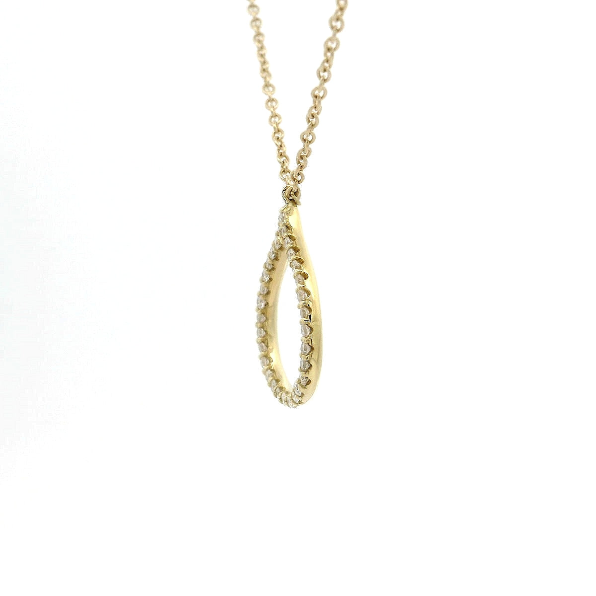 Choker with graduated circle in white gold and brilliant-cut lab-grown diamonds, 5.48 carats.