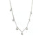 Girocollo con Spot di Diamanti Lab-Grown in Argento 925