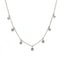Girocollo con Spot di Diamanti Lab-Grown in Argento 925
