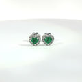 Orecchini Petite Heart Halo