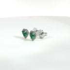Orecchini Petite Heart Halo