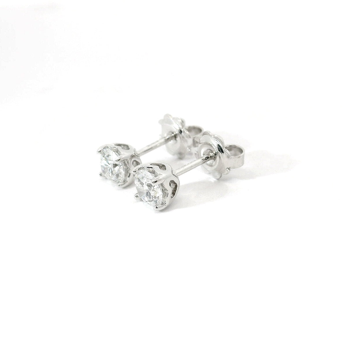 C-01 Jewels Orecchini, Castone a Cuore e Diamanti Lab-Grown 1,00