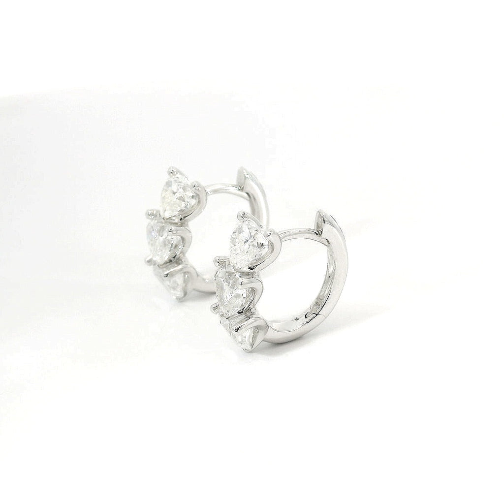 Orecchini Triple Heart