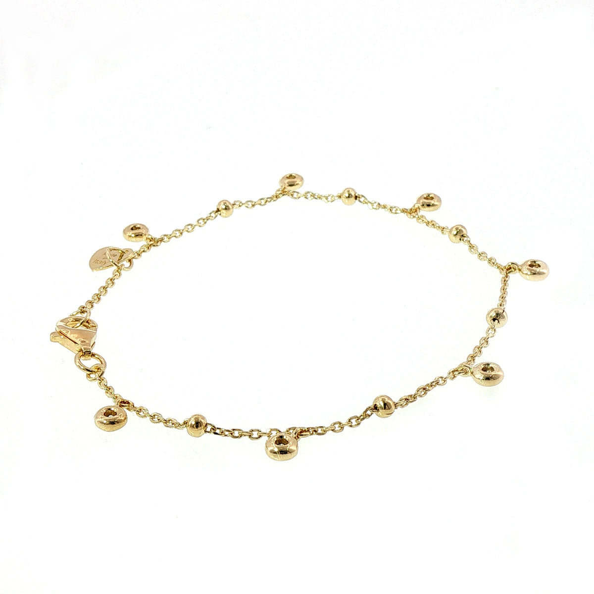 Bracciale in Argento 925 con Spot di Diamanti Lab-Grown Taglio Brillante
