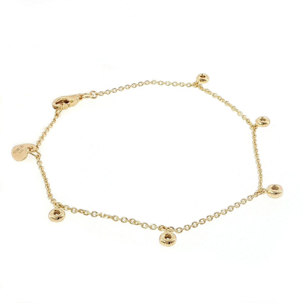 Bracciale in Argento 925 con Diamanti Lab-Grown Taglio Brillante