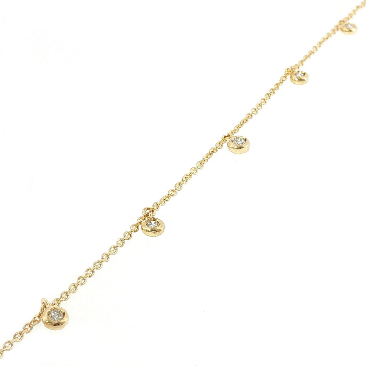 Bracciale in Argento 925 con Diamanti Lab-Grown Taglio Brillante