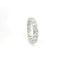 Eternity in oro bianco e diamanti lab-grown taglio brillante, 3,49 carati.