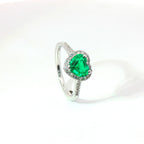 Anello Heart Halo
