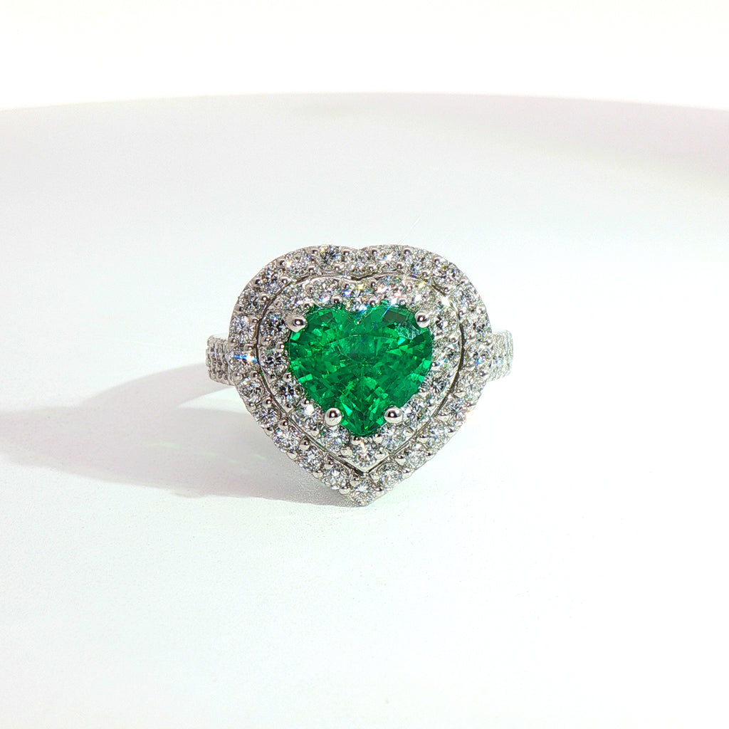 Fascia Emerald Royal Heart