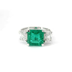 Anello Asscher Harmony