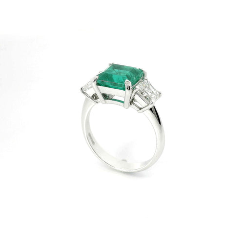 Anello Asscher Harmony