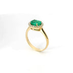 Anello Oval Halo