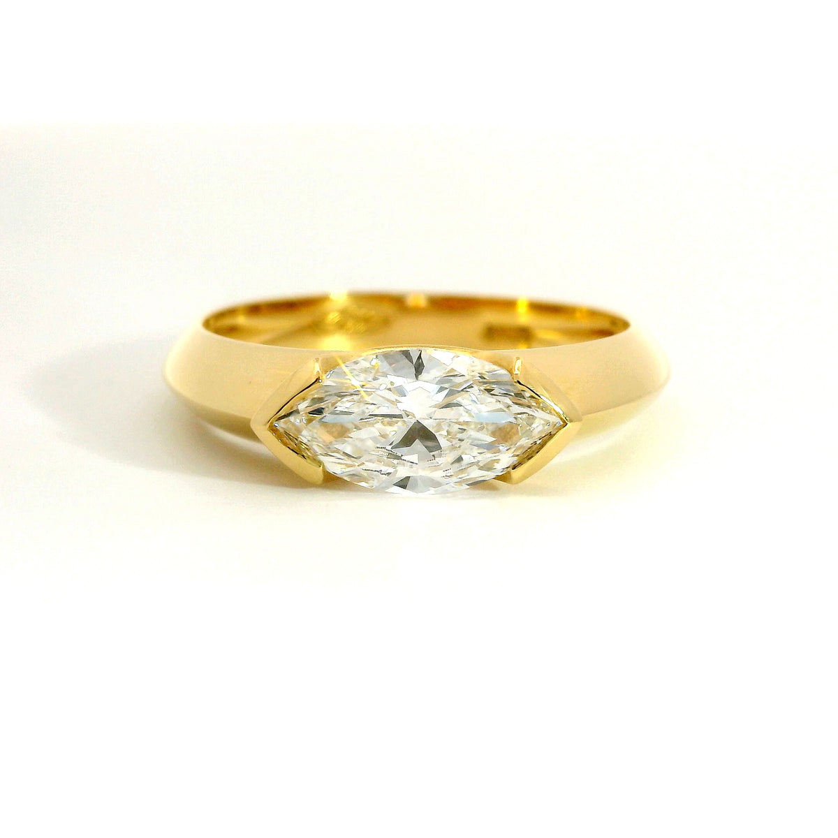 Solitario Aurea Marquise