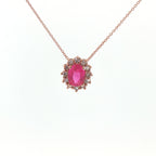 Girocollo Oval Halo