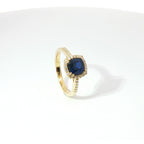 Anello Cushion Halo