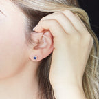 Orecchini Petite Heart Halo
