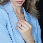 Anello Twin Pear