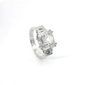 Anello Geometria Asscher
