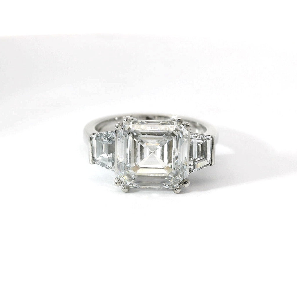 Anello Geometria Asscher