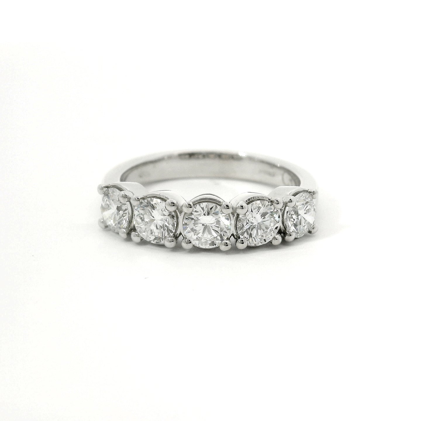 Fedina Bubble in oro bianco con diamanti lab-grown taglio brillante, 1,32 carati.