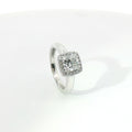 Anello Cushion Halo