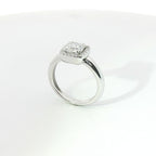 Anello Cushion Halo