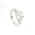 Anello Cuscino Pear Wings