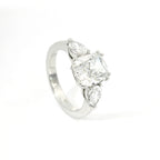 Anello Cuscino Pear Wings