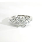 Anello Cuscino Pear Wings