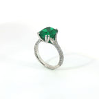 Anello Emerald V Crown
