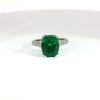 Anello Emerald V Crown