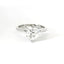 Solitaire with heart-cut lab-grown diamond, 3.01 carats.