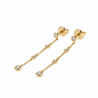 Orecchini in Argento 925 e Diamanti Lab-Grown