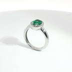 Anello Oval Halo One
